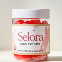 SELORA Glow - Коса, Кожа и Нокти